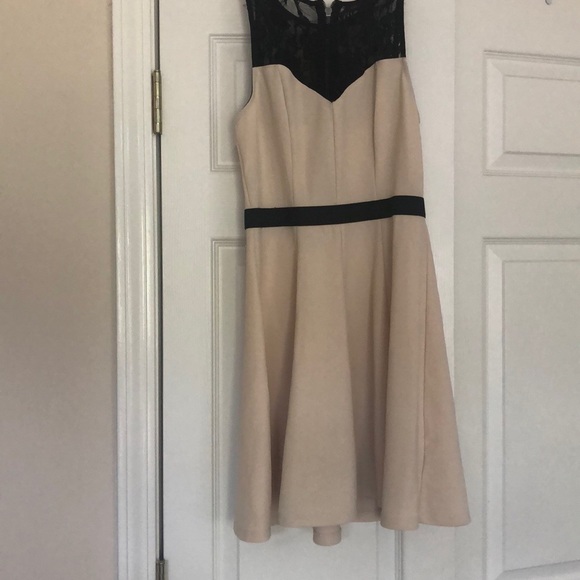 ✨Material Girl Creme Dress✨ - Picture 3 of 5